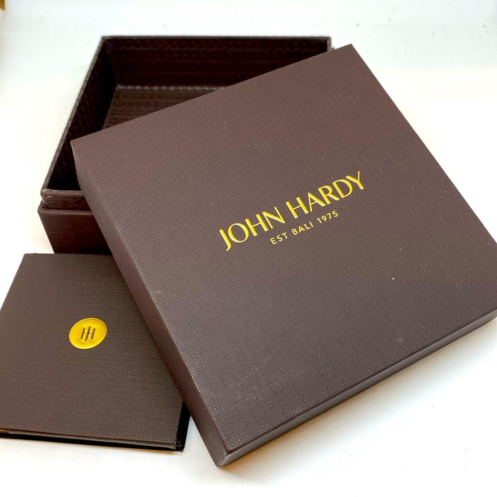 John Hardy 4.5” Gift Box and Cleaning Cloth